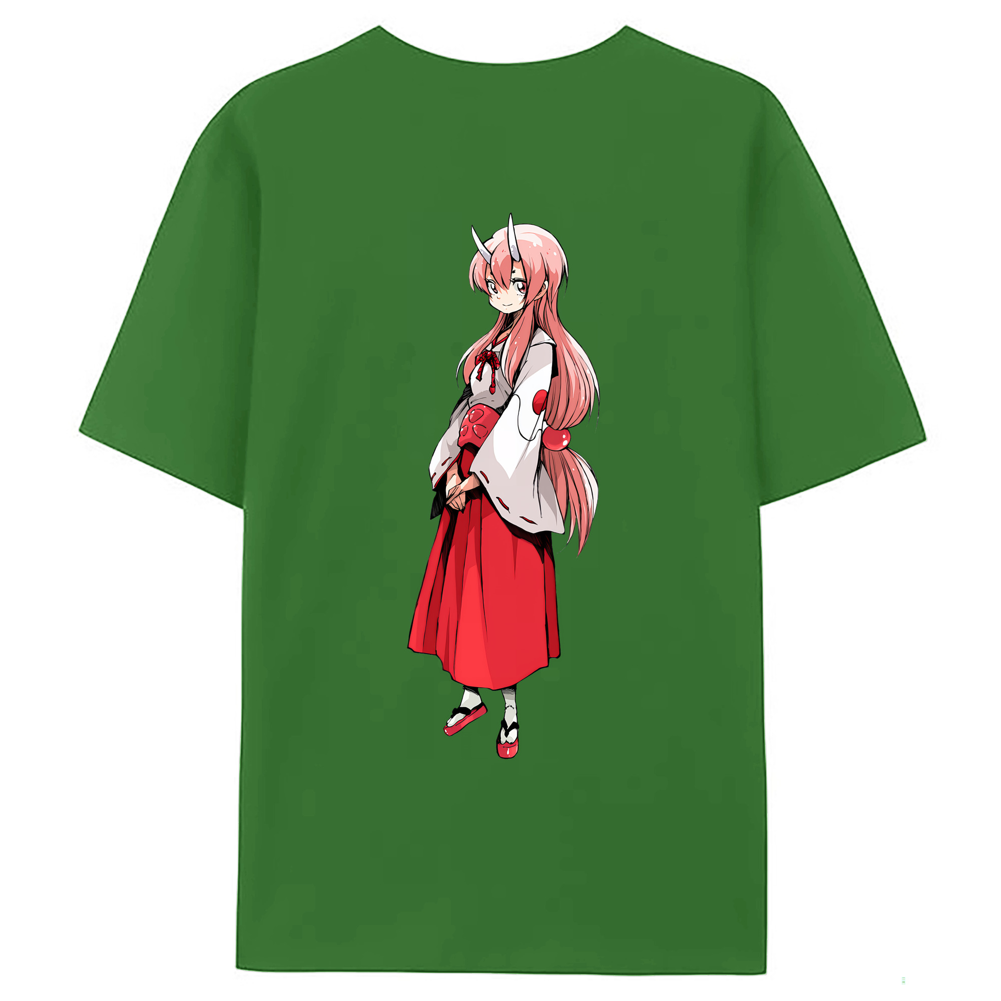 （画像用） 転スラ Regarding Reincarnated to Slime レディース半袖Tシャツ(バックプリント)